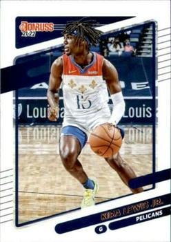 #18 Kira Lewis Jr. - New Orleans Pelicans - 2021-22 Donruss Basketball