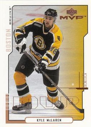 #18 Kyle McLaren - Boston Bruins - 2000-01 Upper Deck MVP Hockey