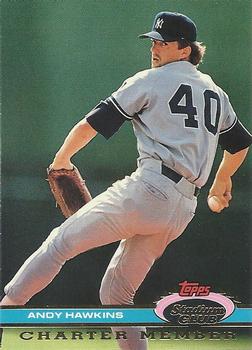 #NNO18a Andy Hawkins - New York Yankees - 1991 Stadium Club Charter Member