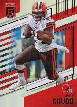 #18 Nick Chubb - Cleveland Browns - 2022 Donruss Elite Football