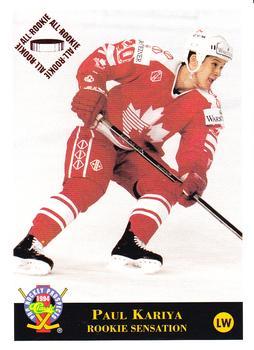 #18 Paul Kariya - Canada - 1994 Classic Pro Hockey Prospects Hockey
