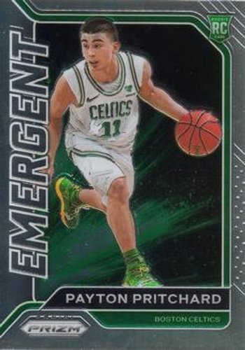 #18 Payton Pritchard - Boston Celtics - 2020-21 Panini Prizm - Emergent Basketball