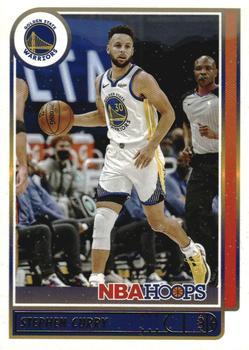 #18 Stephen Curry - Golden State Warriors - 2021-22 Hoops Winter Basketball