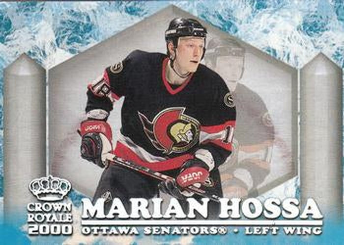 #18 Marian Hossa - Ottawa Senators - 1999-00 Pacific Crown Royale - Ice Elite Hockey