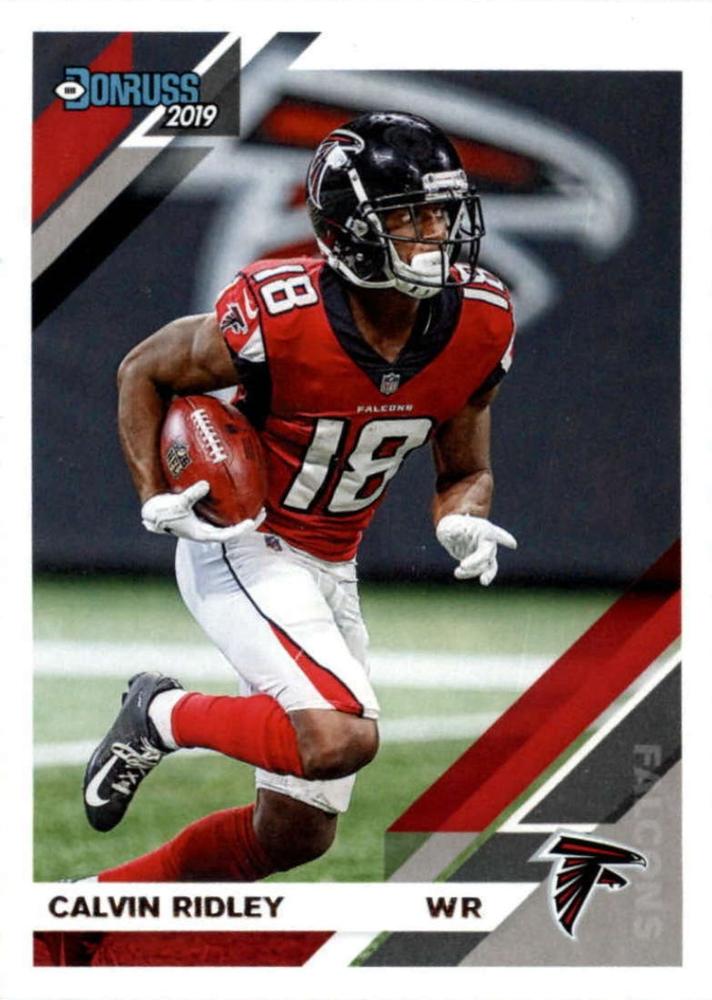 #18 Calvin Ridley - Atlanta Falcons - 2019 Donruss Football