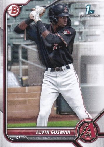 #BP-18 Alvin Guzman - Arizona Diamondbacks - 2022 Bowman - Prospects Baseball