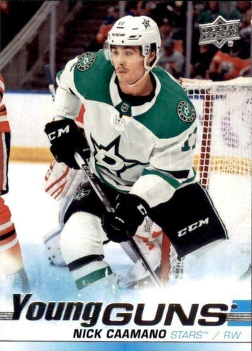 #518 Nick Caamano - Dallas Stars - 2019-20 Upper Deck Hockey