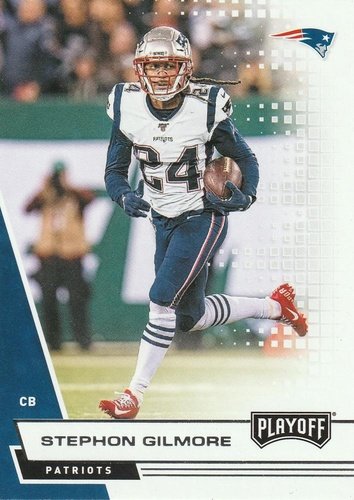 #18 Stephon Gilmore - New England Patriots - 2020 Panini Playoff Football