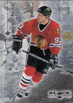 #18 Doug Gilmour - Chicago Blackhawks - 1998-99 Upper Deck Black Diamond Hockey