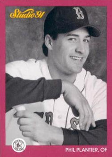 #18 Phil Plantier - Boston Red Sox - 1991 Studio Baseball