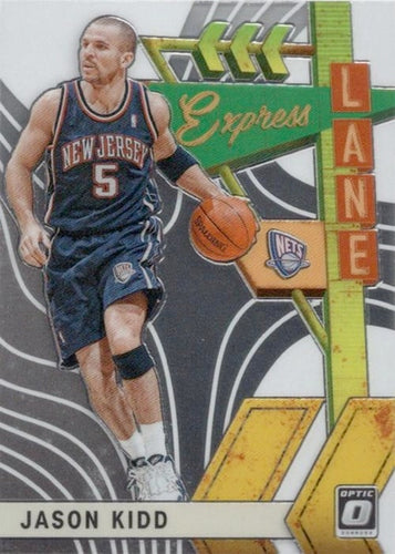 #18 Jason Kidd - New Jersey Nets - 2019-20 Donruss Optic - Express Lane Basketball