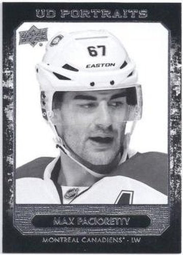 #P-18 Max Pacioretty - Montreal Canadiens - 2014-15 Upper Deck - UD Portraits Hockey