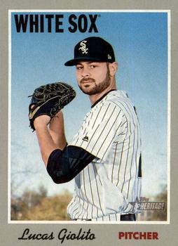 #18 Lucas Giolito - Chicago White Sox - 2019 Topps Heritage Baseball