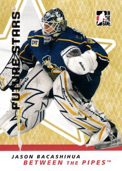 #18 Jason Bacashihua - Peoria Rivermen - 2006-07 In The Game Between The Pipes Hockey