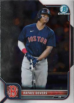 #18 Rafael Devers - Boston Red Sox - 2022 Bowman Chrome Baseball