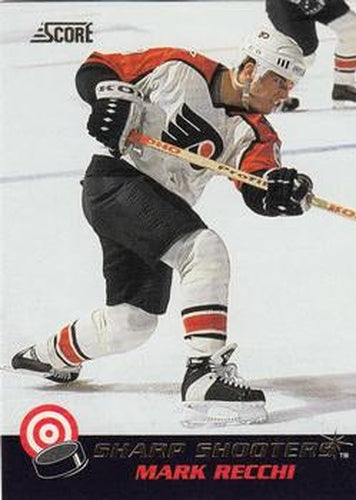 #18 Mark Recchi - Philadelphia Flyers - 1992-93 Score Canadian - Sharp Shooters Hockey