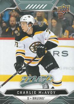 #18 Charlie McAvoy - Boston Bruins - 2019-20 Upper Deck MVP Hockey