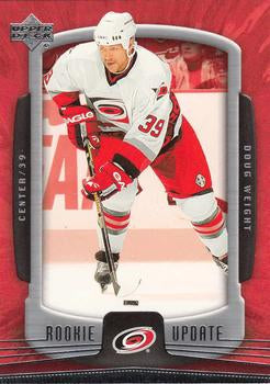 #18 Doug Weight - Carolina Hurricanes - 2005-06 Upper Deck Rookie Update Hockey