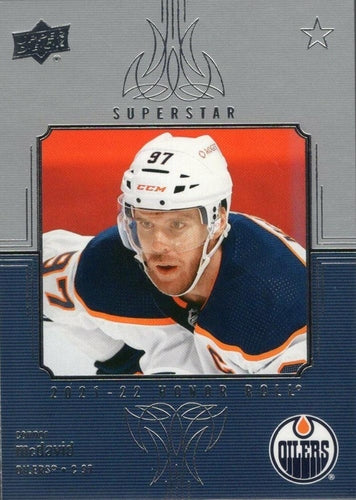 #HR-18 Connor McDavid - Edmonton Oilers - 2021-22 Upper Deck - Honor Roll Hockey