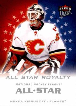 #ASR18 Miikka Kiprusoff - Calgary Flames - 2008-09 Ultra - All-Star Royalty Hockey