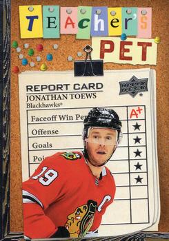 #TP-18 Jonathan Toews - Chicago Blackhawks - 2023-24 Upper Deck - Teacher's Pet Hockey
