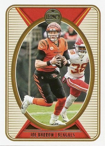 #18 Joe Burrow - Cincinnati Bengals - 2022 Panini Legacy Football