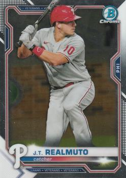 #18 J.T. Realmuto - Philadelphia Phillies - 2021 Bowman Chrome Baseball