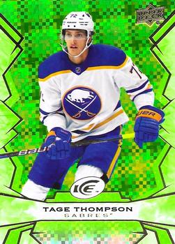 #18 Tage Thompson - Buffalo Sabres - 2022-23 Upper Deck Ice - Green Hockey