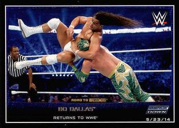 #18 Bo Dallas - 2015 Topps WWE Road to Wrestlemania Wrestling