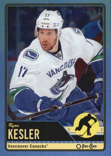 #190 Ryan Kesler - Vancouver Canucks - 2012-13 O-Pee-Chee - Rainbow Hockey