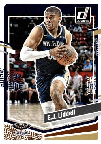 #190 E.J. Liddell - New Orleans Pelicans - 2023-24 Donruss Basketball