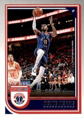 #190 Monte Morris - Washington Wizards - 2022-23 Hoops Basketball