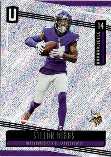 #190 Stefon Diggs - Minnesota Vikings - 2019 Panini Unparalleled Football