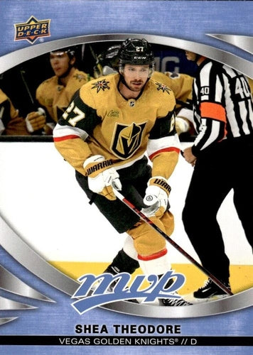 #190 Shea Theodore - Vegas Golden Knights - 2023-24 Upper Deck MVP - Ice Battles Hockey