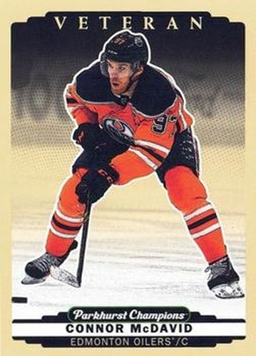 #190 Connor McDavid - Edmonton Oilers - 2022-23 Parkhurst Champions Hockey