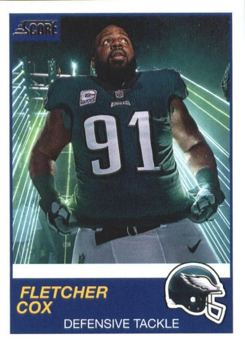 #190 Fletcher Cox - Philadelphia Eagles - 2019 Score Football