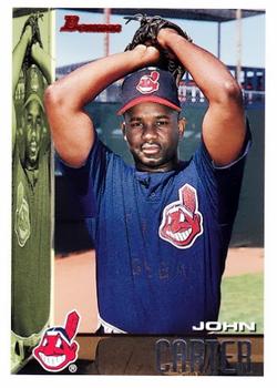 #190 John Carter - Cleveland Indians - 1995 Bowman Baseball
