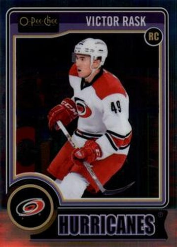#190 Victor Rask - Carolina Hurricanes - 2014-15 O-Pee-Chee Platinum Hockey