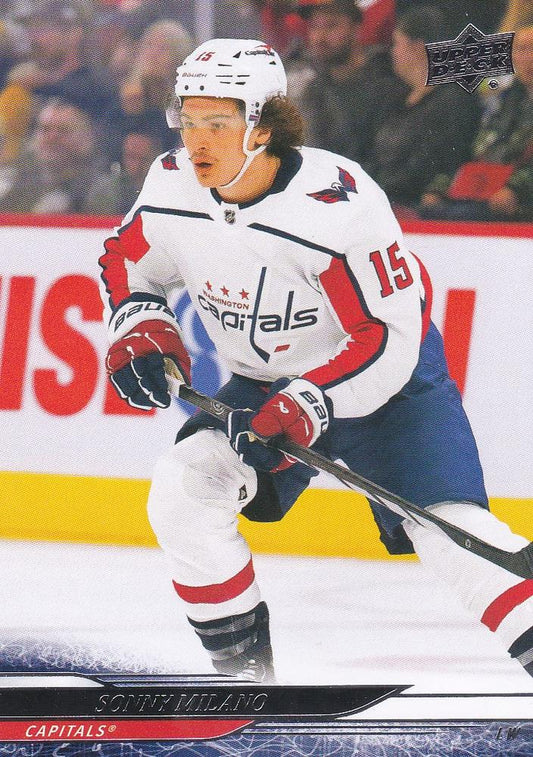 #190 Sonny Milano - Washington Capitals - 2024-25 Upper Deck Hockey
