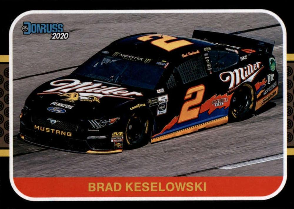 #190 Brad Keselowski - Team Penske - 2020 Donruss Racing
