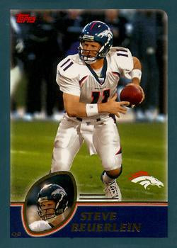 #190 Steve Beuerlein - Denver Broncos - 2003 Topps Football