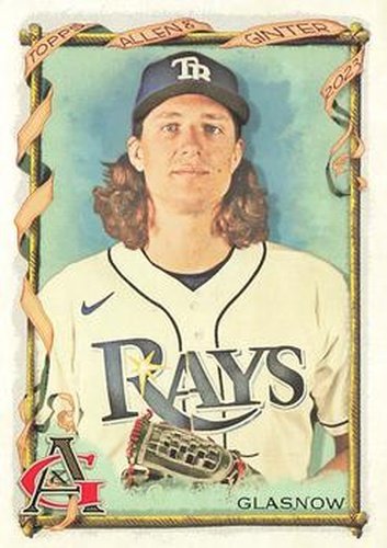 #190 Tyler Glasnow - Tampa Bay Rays - 2023 Topps Allen & Ginter Baseball