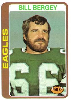 #190 Bill Bergey - Philadelphia Eagles - 1978 Topps Football