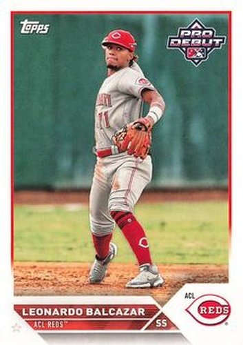 #PD-190 Leonardo Balcazar - ACL Reds - 2023 Topps Pro Debut Baseball