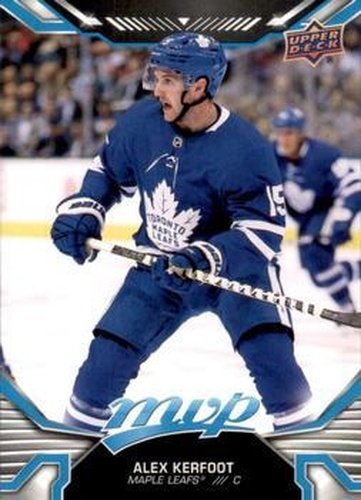 #190 Alex Kerfoot - Toronto Maple Leafs - 2022-23 Upper Deck MVP Hockey