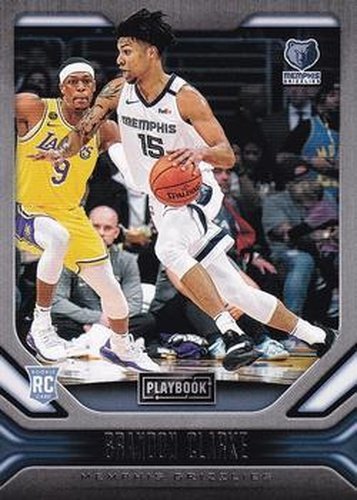 #190 Brandon Clarke - Memphis Grizzlies - 2019-20 Panini Chronicles Basketball