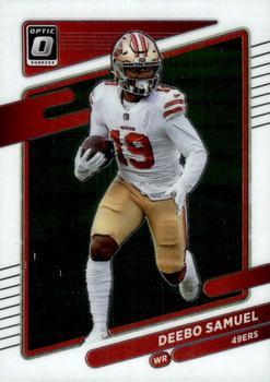 #190 Deebo Samuel - San Francisco 49ers - 2021 Donruss Optic Football