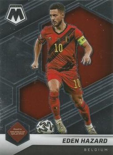 #190 Eden Hazard - Belgium - 2021-22 Panini Mosaic Road to FIFA World Cup Soccer