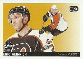 #190 Eric Weinrich - Philadelphia Flyers - 2002-03 Upper Deck Vintage Hockey