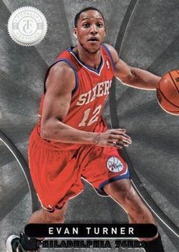 #190 Evan Turner - Philadelphia 76ers - 2012-13 Panini Totally Certified Basketball